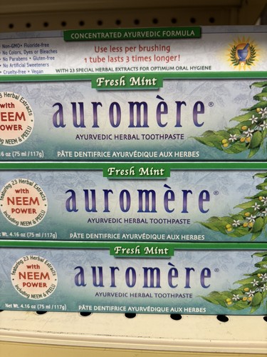 Pack auromere ayurvedic - 3-pack,