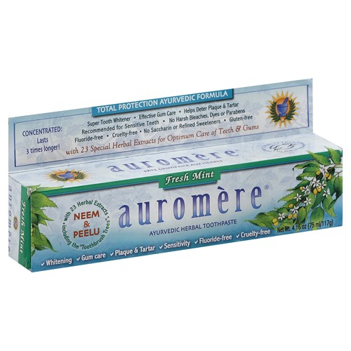 Auromere toothpaste fresh - toothpaste, mint