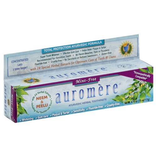 Auromere toothpaste mint free - auromere,