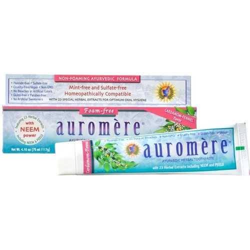 Auromere ayurvedic toothpaste - auromere,