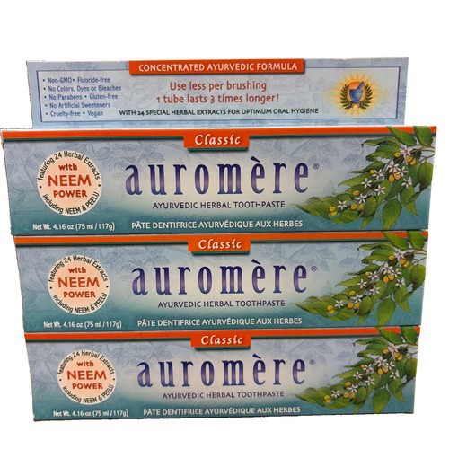 Pack auromere ayurvedic - 3-pack,
