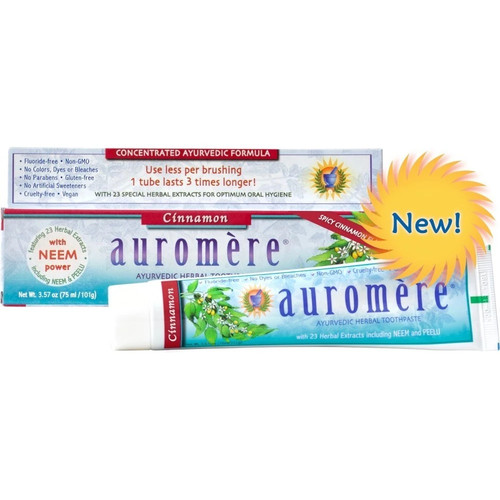 Auromere ayurvedic toothpaste - auromere,