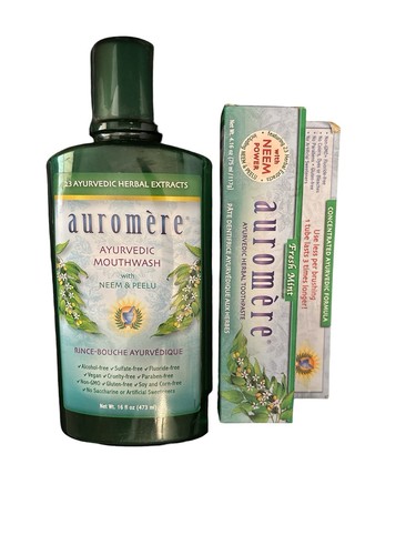 Auromere mouthwash neem peelu - auromere,